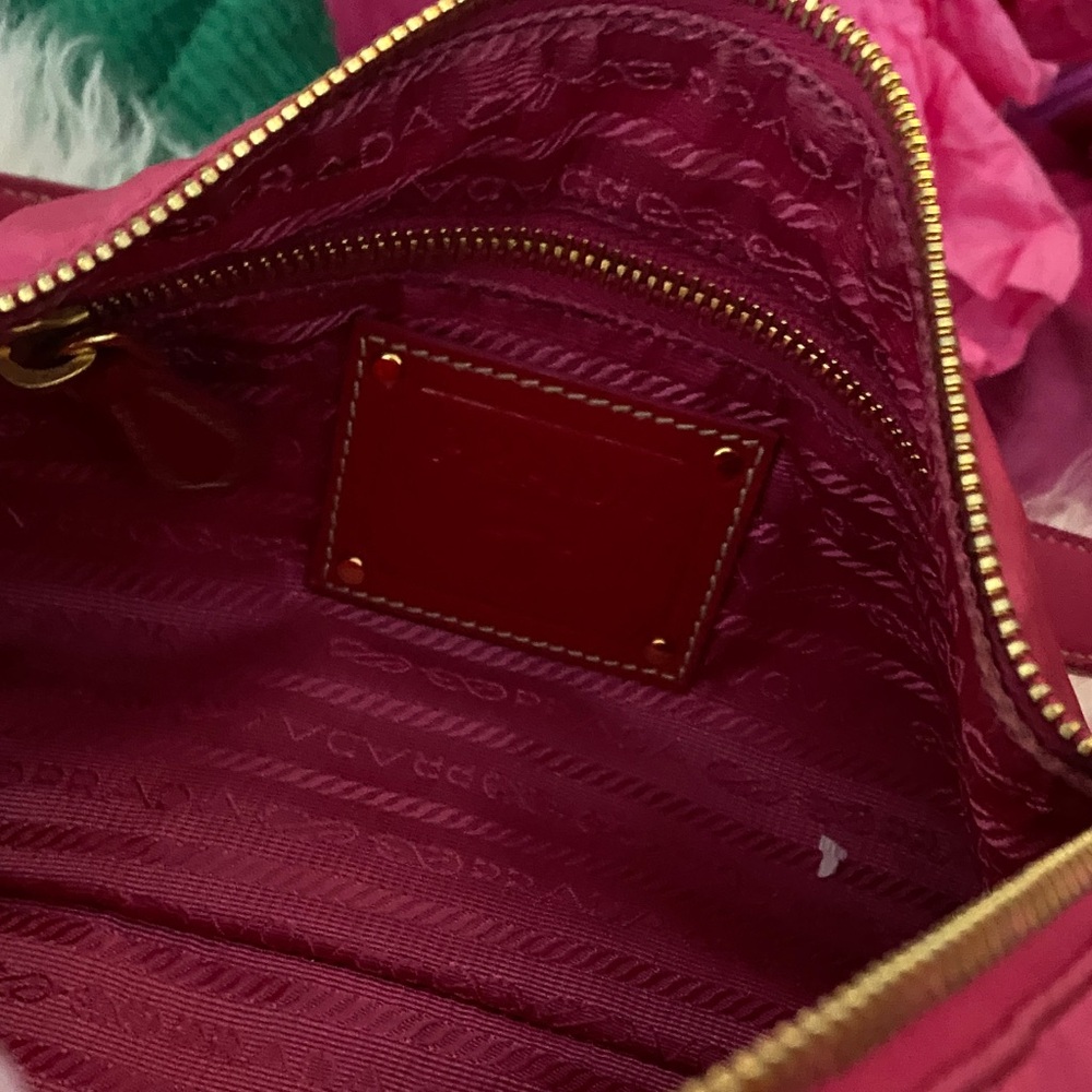 PRADA Fuchsia Embellished Shoulder Bag 💖 - Picture 12 of 17